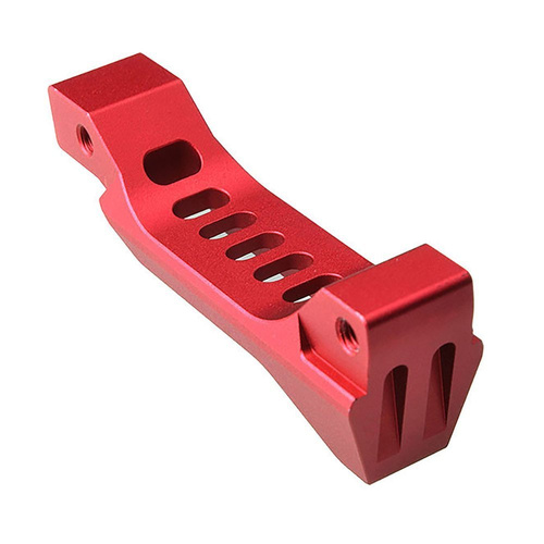 Strike Industries - Fang Billet Aluminum Trigger Guard - Red - SI-BTG-FANG-RED