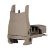 MFT - Back Up Polymer Flip Up Front Sight - Scorched Dark Earth - BUPSWF-SDE