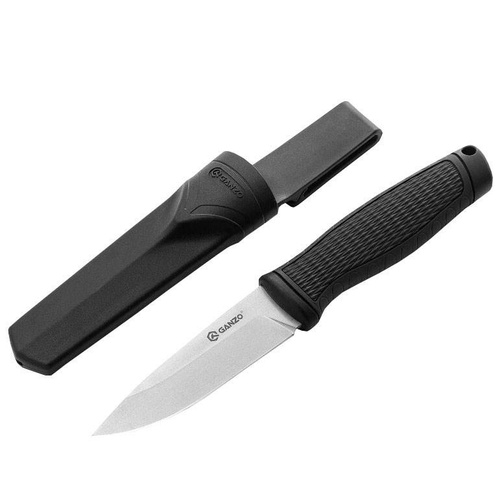 Ganzo - Survival Knife - 8Cr14 - Black - G806-BK