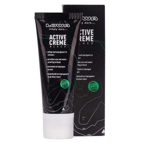 LOWA - Active Creme Leather Conditioner - Black - 75 ml