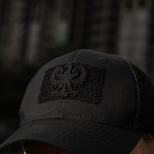 M-Tac - Polish Eagle Laser Cut Patch - Cordura 500D - Black - 51008002