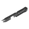 UTG Pro - Front Handguard for MP5 Monolithic M-LOK - Aluminum - Black - MTU055SSME