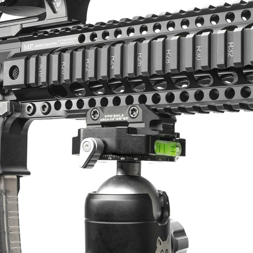 Strike Industries - Adapter for Picatinny Arca also 1/4" and 3/8" - QD Sling - SI-ARCA-TRI-PADA-BK