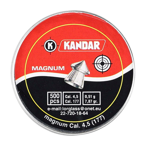 Kandar - Airgun Pellets Magnum - 4.5 mm - 500 rounds - 275-172