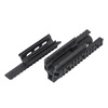 UTG - AK47 Handguard with Picatinny Rails - Aluminum - Black - MTU009