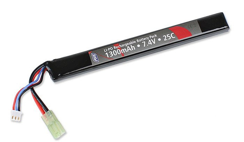 ASG - AEG Battery - LiPo - 7,4V - 1300 mAh - 25C - [1] - 18568