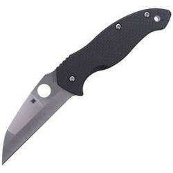 Spyderco - Folding Knife Canis - Carbon fiber - G-10 - Black - C248CFP