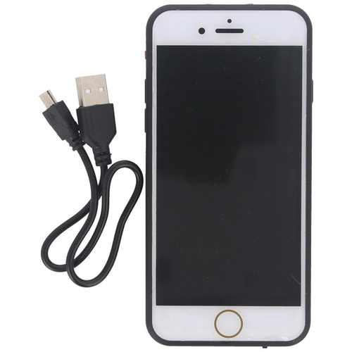 Paralyseur - Stun Gun Smartphone With Flashlight - 3 Million Volts - USB - Black/White - 6S