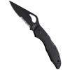Spyderco - Byrd Meadowlark™ 2 Stainless Black / Black Blade CombinationEdge Knife - BY04BKPS2