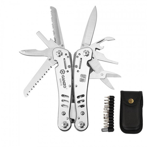 Ganzo - Multitool with Bit Set - 27 Tools - G302-H
