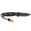 Ganzo - G7413 EDC Folding Knife with Whistle - G-Lock - Black - G7413-BK-WS