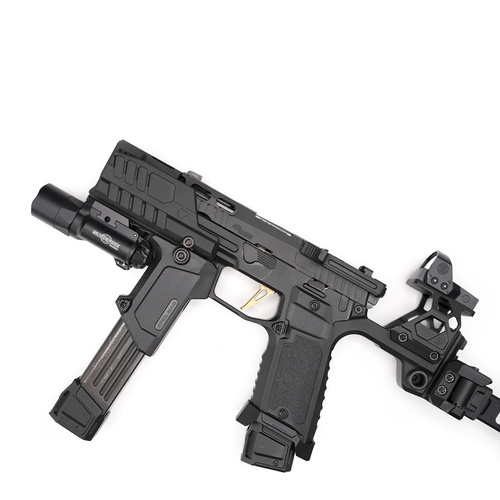 Strike Industries - Blast Shield Hyper for SMC Alfa/Bravo Pistols - Black - SI-SMC-BS-S