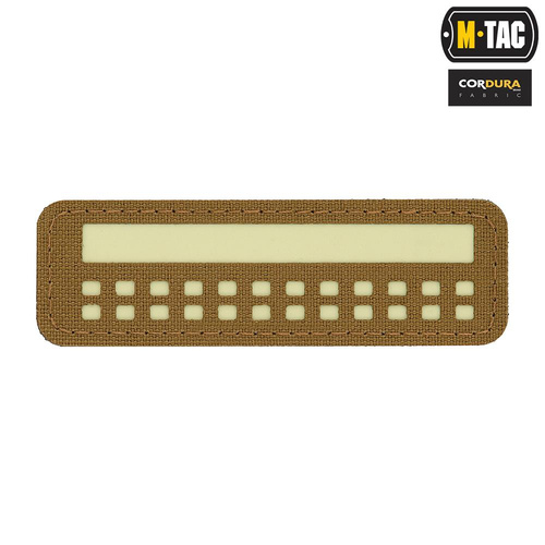 M-Tac - Polish Flag Patch - Fluorescent - Pixels / Rectangle - Coyote - 51005205