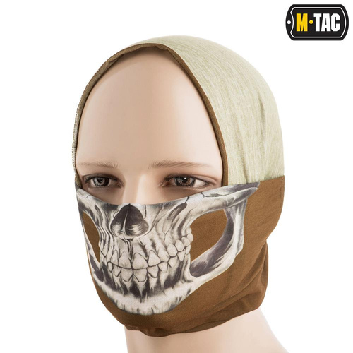 M-Tac - Reaper Skull Lightweight Scarf - Coyote - HLI-SSB-CO