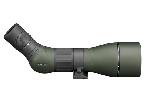 Vortex Optics - Razor HD 27-60x85 Spotting Scope - Angled - Green / Black - RS-85A