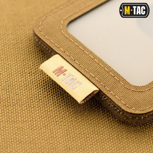 M-Tac - Badge Holder with Transparent Panel - Coyote - 10131005