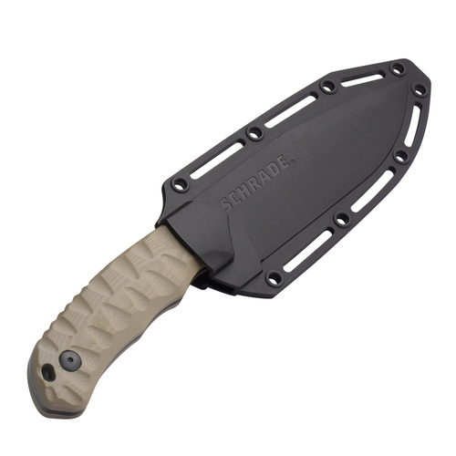 Schrade - I-Beam Fixed Blade Hunting Knife - FDE - 1185977