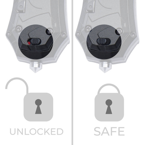 Smith&Wesson - Folding Knife Assisted Opening OTF - AUS-8 - Black - SWOTF9TB