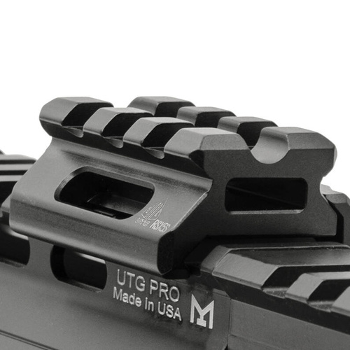 Leapers - Riser UTG Super Slim 3 Slot - 0.5" - Black - MT-RSX5S