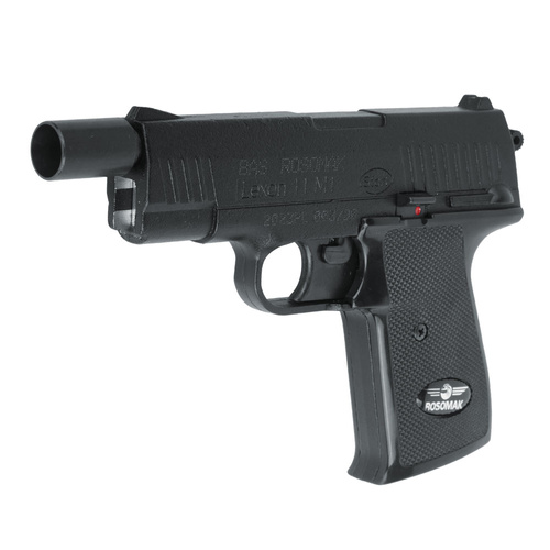 Rosomak - Starter Pistol Mod. LEXON 11 M1 - 11-shot - 6 mm Long / 6 mm Short - Black