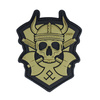 101 Inc. - 3D Patch - Viking With Hatchet - Green
