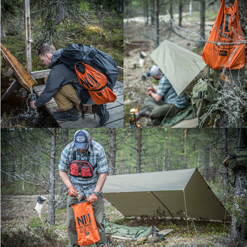 Helikon - Dirt Bag 10 L - Orange / Black - AC-DTB-NL-2401A