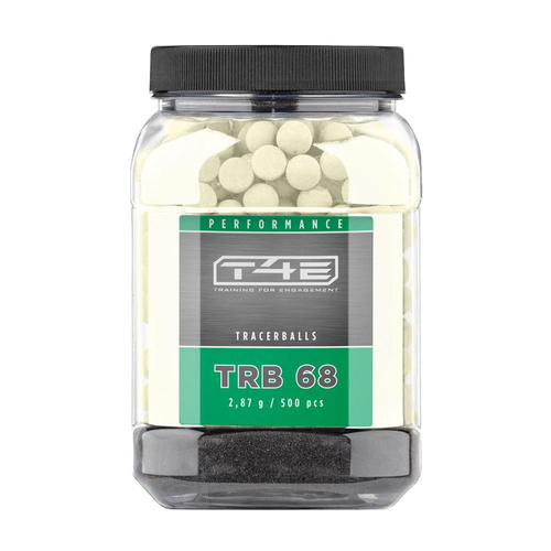Umarex - T4E Performance TRB Tracer Rubber Balls Cal. .68 - 500 pcs. - Fluorescent - 2.4495
