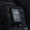 M-Tac - MOLLE Panel for Patches - 80 x 135 mm - Black - 10122002
