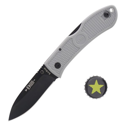 Ka-Bar 4062GY - Dozier Folding Hunter Knife - Gray