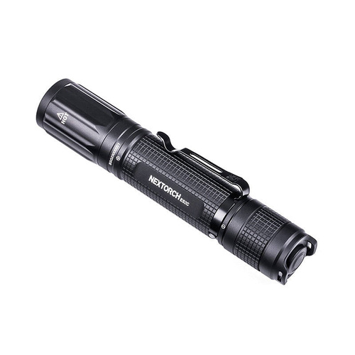 NEXTorch - E52 C LED Tactical Flashlight with 4800 mAh Battery - 3000 lm - Black - E52C