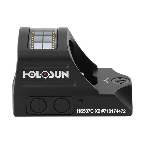 Holosun - HS507C X2 Micro Red Dot Sight with Picatinny Rail Mount
