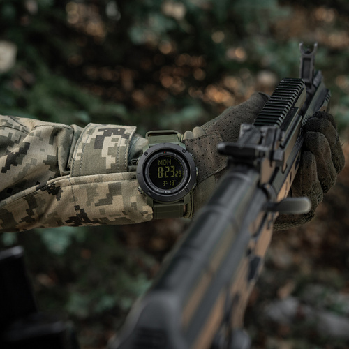 M-Tac - Tactical Watch with Compass 2095 - Green - 50009001