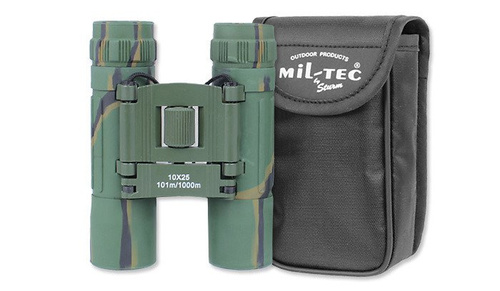 Mil-Tec - Lornetka Mini 10x25 - Camo - 15702020