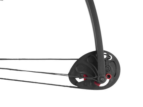 Poe Lang - Pulley Bow Buster - 15-22 lb - 25" - Black/Red - CO-034B