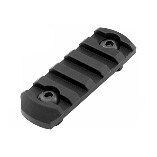 MFT - Tekko Metal M-LOK 2 3/8'' Picatinny Rail - 5 Slots - Black - TMMLR5