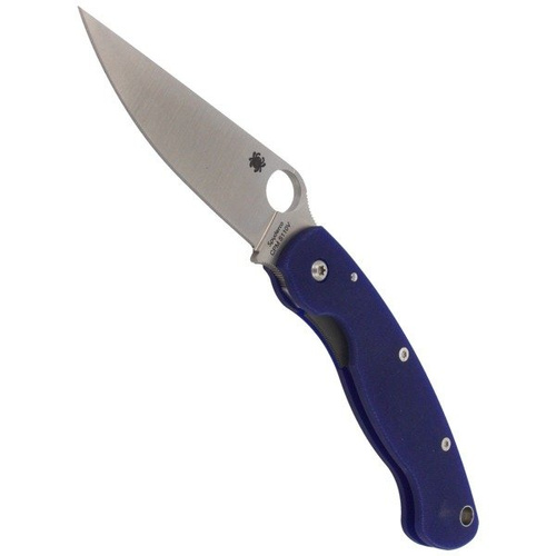 Spyderco - Military™ Model G-10 Dark Blue CPM S110V Knife - C36GPDBL