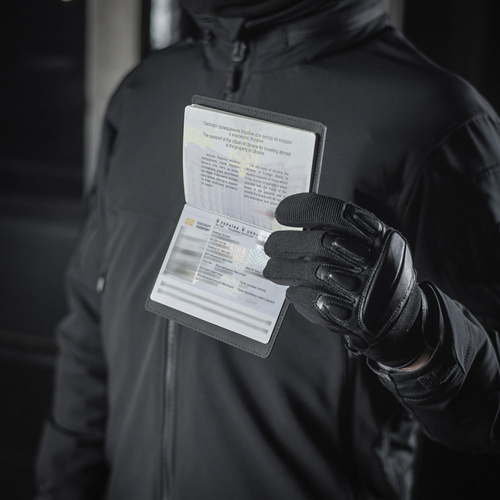 M-Tac - Passport Cover - Black - 10221002