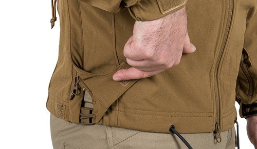 Helikon - Cougar® QSA™ + HID™ Jacket - Soft Shell Windblocker - Navy Blue - KU-CGR-SM-37