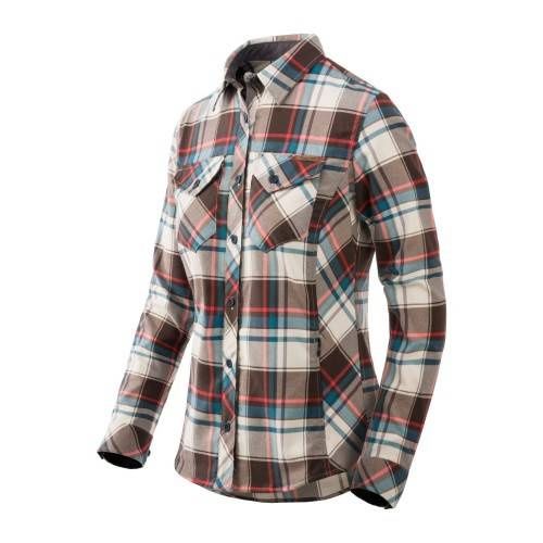 Helikon - Marigold Women's Shirt - Foggy Meadow Plaid - KO-MWS-NS-PI