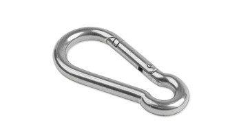Mil-Tec - Steel Snap Hook - US Oval - 60 mm - 15924060