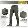 M-Tac - Tactical Pants Sahara Flex Lite - Army Olive - 20064062
