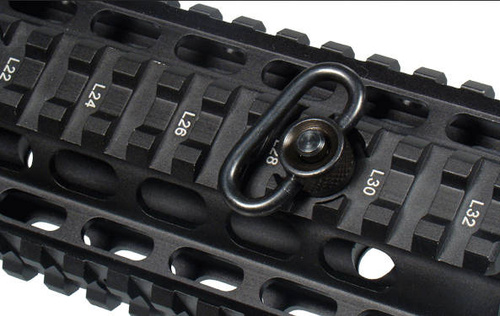 UTG - Standard Push Button QD Sling Swivel - 25 mm - Steel - TL-QDSW08A