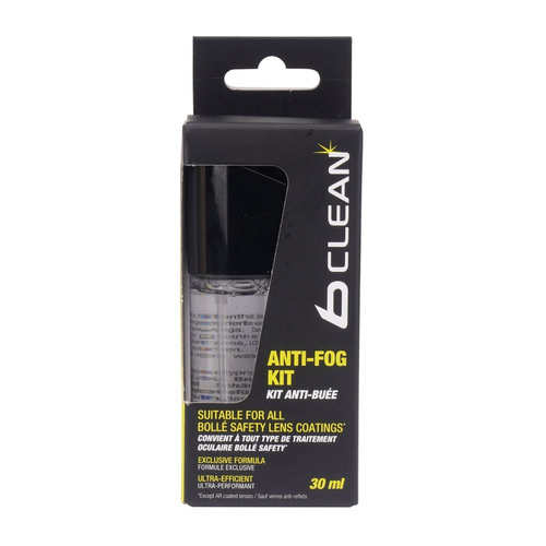 Bolle - B-Clean B200 Anti-Fog Kit with Microfibre Wipe - 30 ml - PACF030