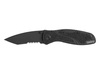 Kershaw - Tactical Knife Blur Tanto 1670TBLKST - 14C28N - Black - 1670TBLKST