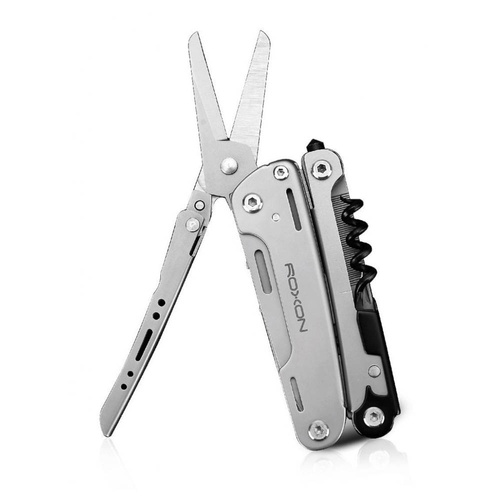 Roxon - Multitool S801S with a Set of Bits - Pearl Grey - CM1334