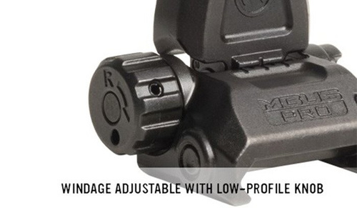 Magpul - MBUS® Pro Rear Sight - Black - MAG276