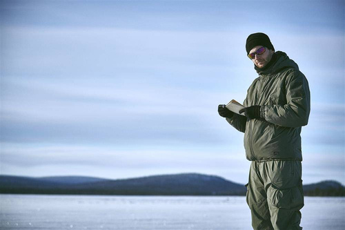 Helikon - Lightweight Winter Jacket Level 7 - Climashield® Apex™ - Flecktarn - KU-L70-NL-23