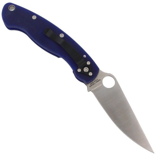 Spyderco - Military™ Model G-10 Dark Blue CPM S110V Knife - C36GPDBL