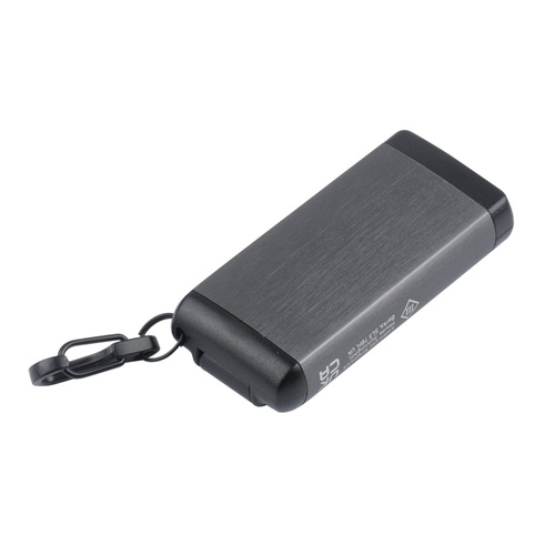 Ledlenser - Rechargeable LED Flashlight / Pendant K6R - 400 lm - With Red Light Mode - Gray - 502577