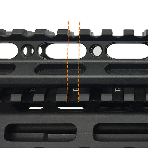 Leapers - Riser UTG Super Slim 3 Slot - 1" - Black - MT-RSX1S